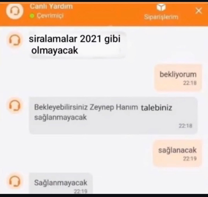 En son neyi beklediniz?