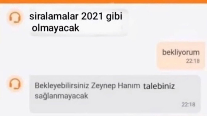 En son neyi beklediniz?