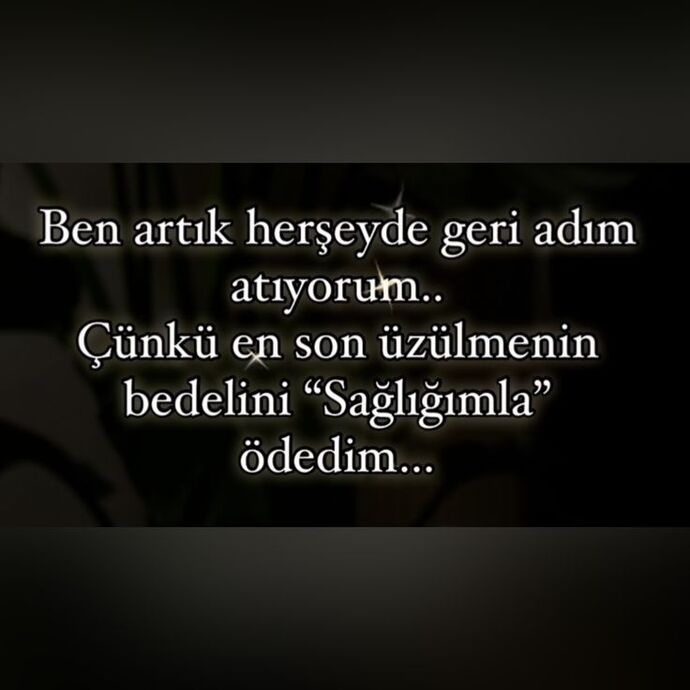 Kendinize bir söz verecek olsaydınız bu ne olurdu?
