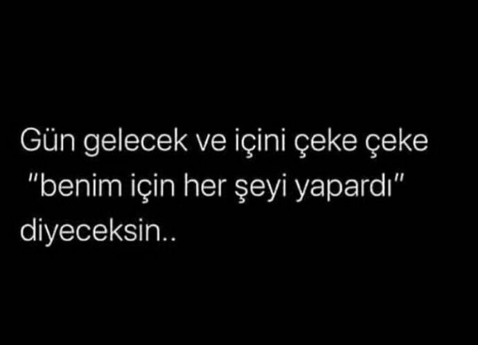 Kendinize bir söz verecek olsaydınız bu ne olurdu?