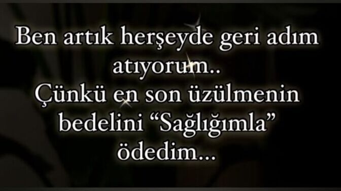 Kendinize bir söz verecek olsaydınız bu ne olurdu?