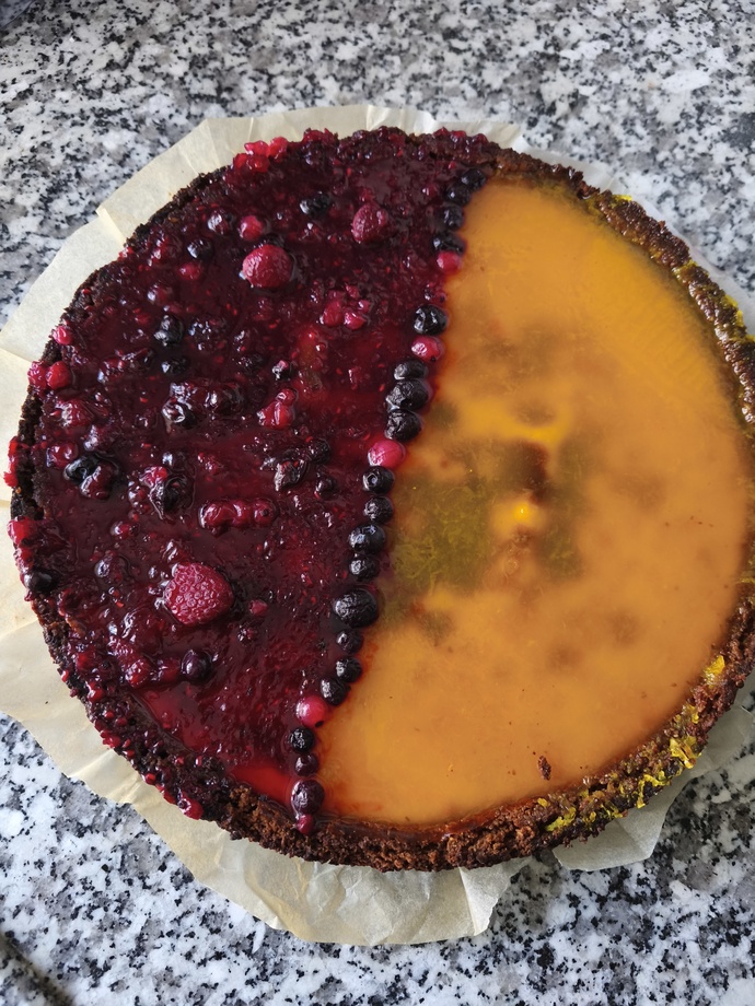 Cheesecake yaptım. En çok neli cheesecake seversiniz 🫐🍰✨🦄?