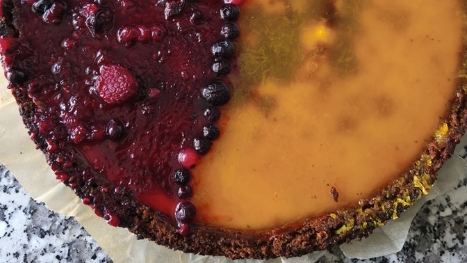 Cheesecake yaptım. En çok neli cheesecake seversiniz 🫐🍰✨🦄?