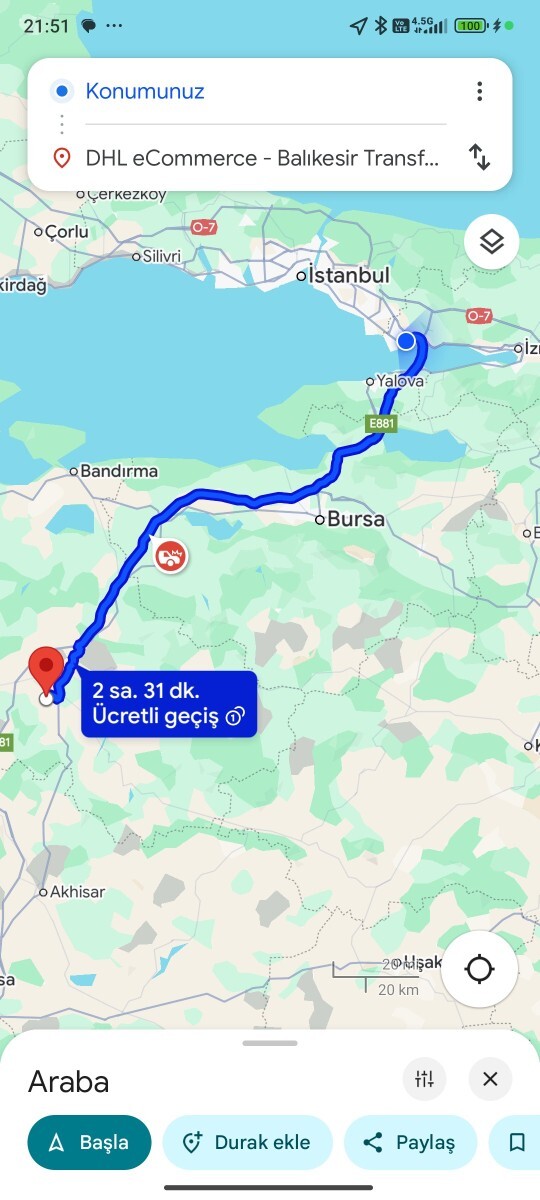 Kargolarınız zamanında gelsin diye biz gaz basacaz birazdan iyimi 🤣?