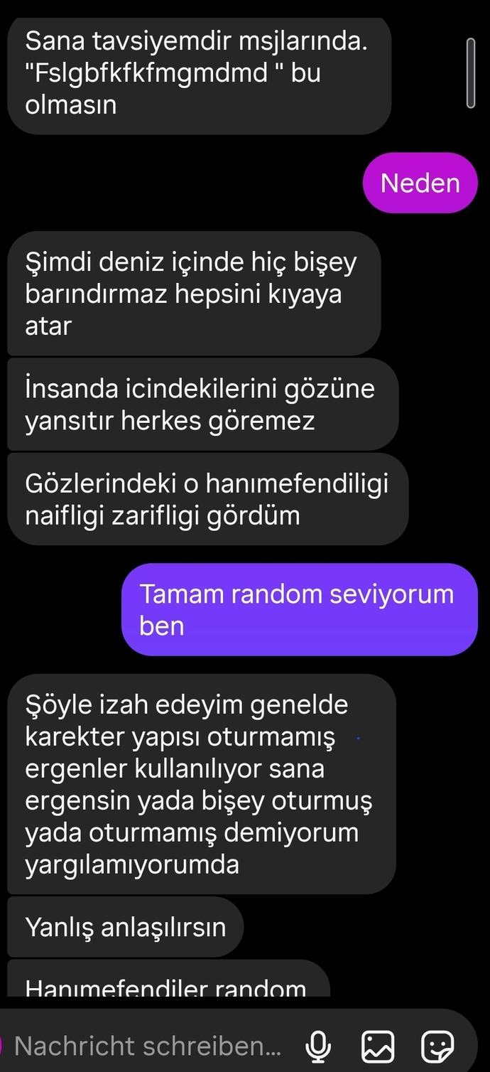 Ne diyo bu ya