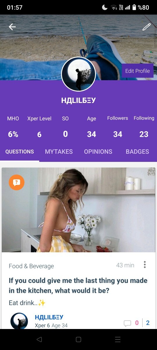 Mutfakta yaptığınız son şeyi bana verebilseydiniz, bu ne olurdu?