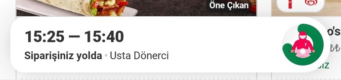 En çok et mi tavuk döner mi sipariş verirsiniz?
