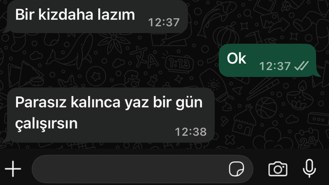 Adamın bana yazdığı şakamı ne cevap vereceğim?