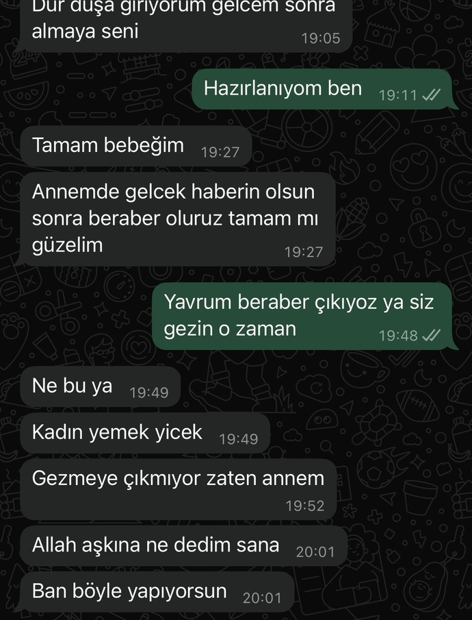 Bundan koca olur mu?
