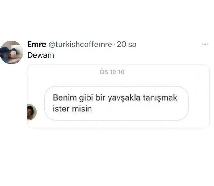 Ilk mesaj nasıl atılmalıdır?