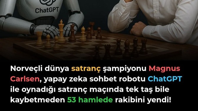 Yapay Zekayla Satranç Oynamak?