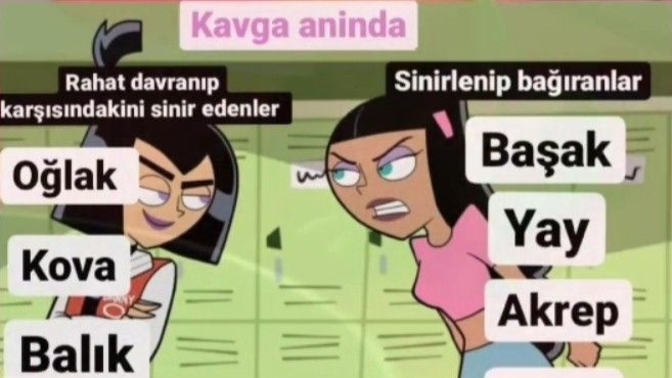Burcunuza göre, kavga anında hangi taraftasınız?