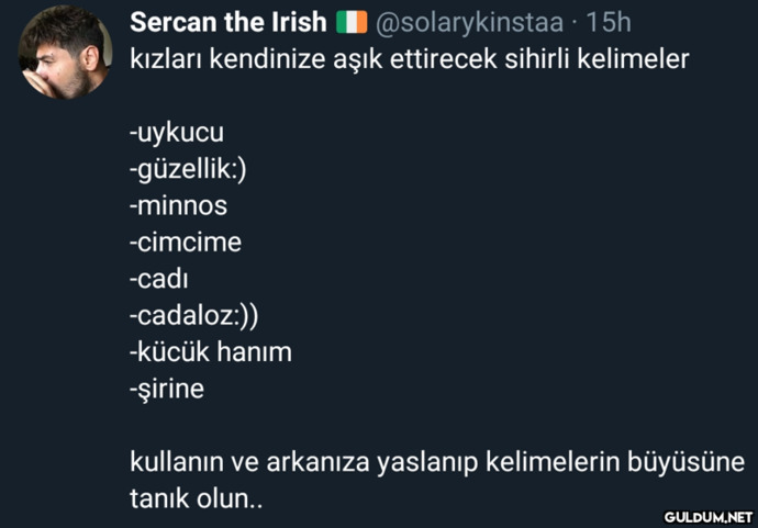 Bir erkek kıza neden cimcime der?