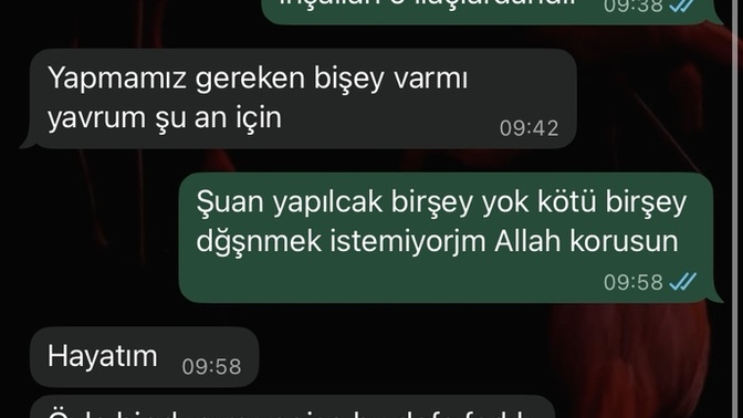 1 yıldır sevgiliyiz birkez bebek aldırmak gibi bir yanlışa düştük şu an ne demek istiyor?