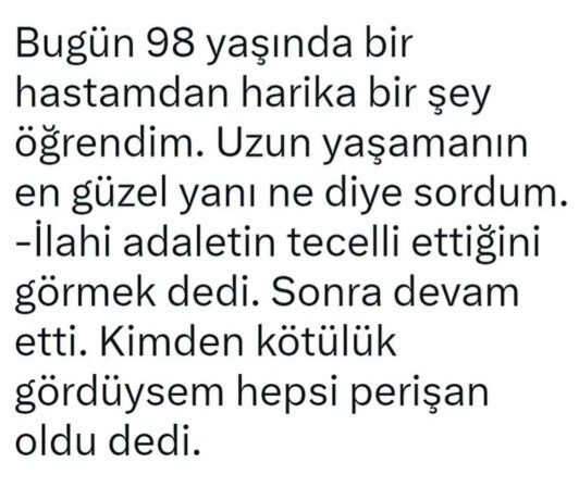 Uzun yaşamanın artısı sizce ne olur?