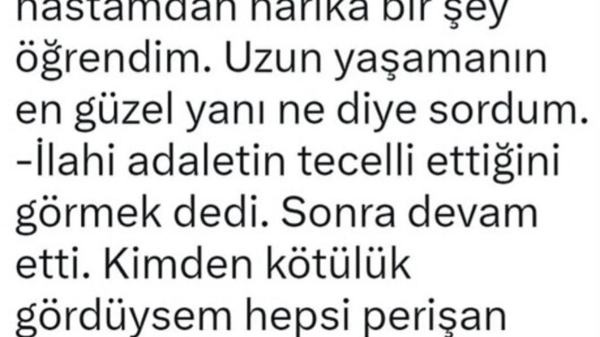 Uzun yaşamanın artısı sizce ne olur?