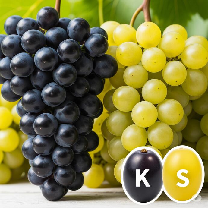 Çekirdekli siyah üzüm mü, Çekirdeksiz sarı üzüm mü?