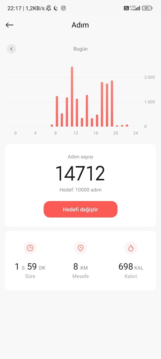 Hergün böyle yürüsem kaç günde 5 kilo verim?
