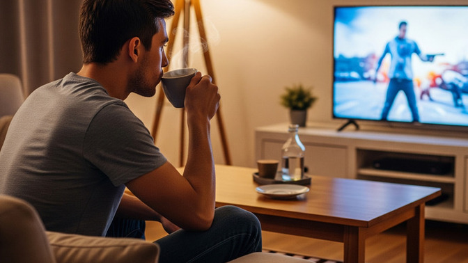 Tv izlerken kahve içmek hoşunuza gidiyor mu?