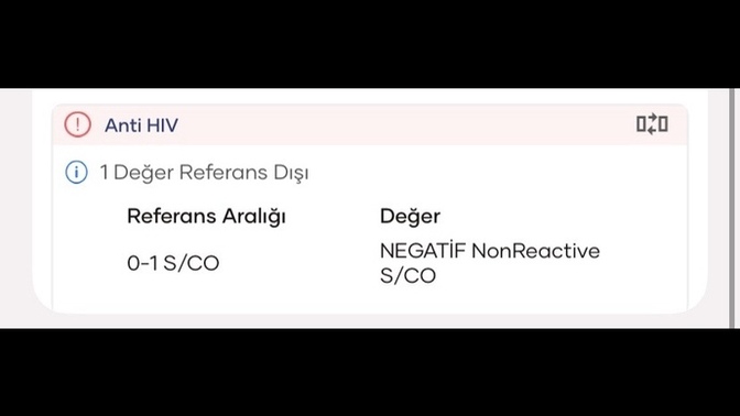 Anti hiv var mı ?