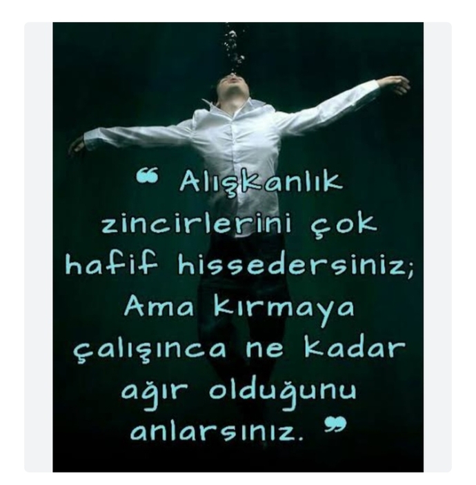 Sana yararı olmadığı halde vazgeçemediğin şeyler var mı?