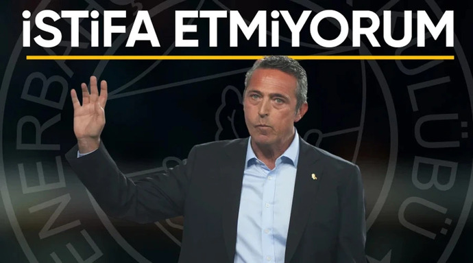 Dünya Fenerbahçeliler gününde daha güçlü bir sesle Ali Koç İstifa dediniz mi?