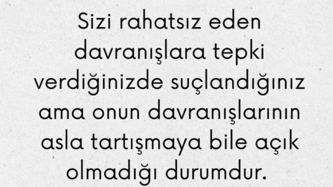 Manipülasyona maruz kaldığınız mı?