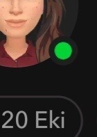 Snapchatte bu yeşil nokta ne demek?