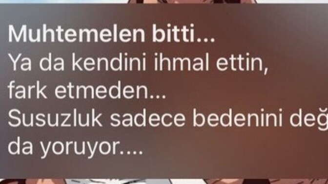 Bugüne kadar aldığınız en dramatik bildirim neydi?