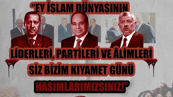 Ebu Ubeyde, Müslüman liderleri düşman ilan etti! ? Ne düşünüyorsunuz?