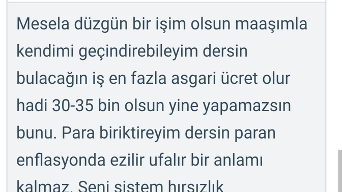 Türkiye'de hem toplumun işleyişinde hem de devletin işleyişinde insanı yanlış yapmaya zorlama yok mu sizce de?