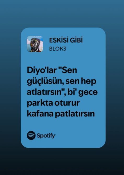Sana bir şarkı sözü bırakayım da sen devam ettireyim mi?