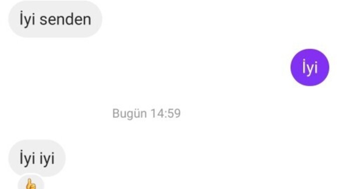 Bana ilgisi yok mu bana mı öyle geldi?