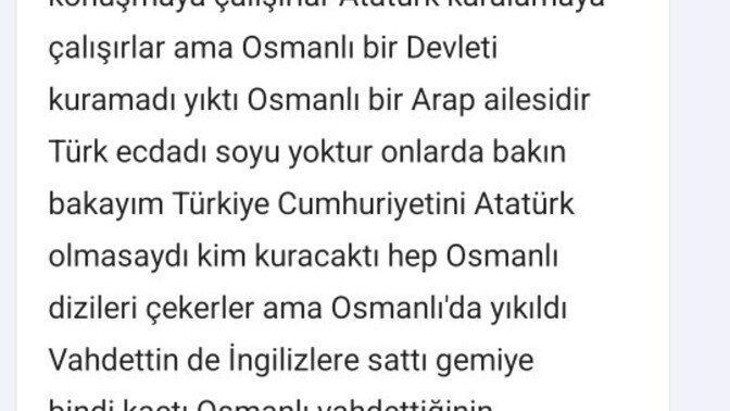 Bu sitede Atatürk e hakaret ettiren bir gurup var siz de denk geldiniz mi?
