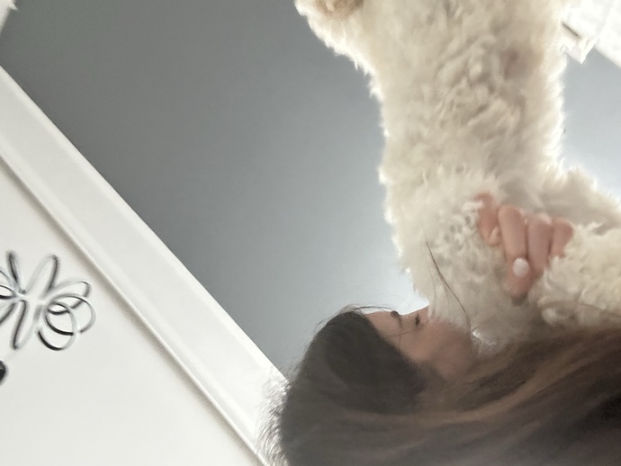 Köpeğimin kıçından ısırdım🤣🤣?
