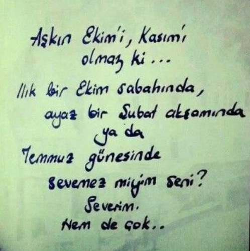 Aşk en güzel hangi mevsimde yaşanır?