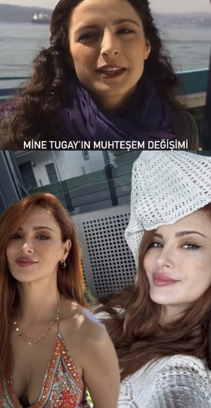 Mine Tugayı tek ben mi itici buluyorum?