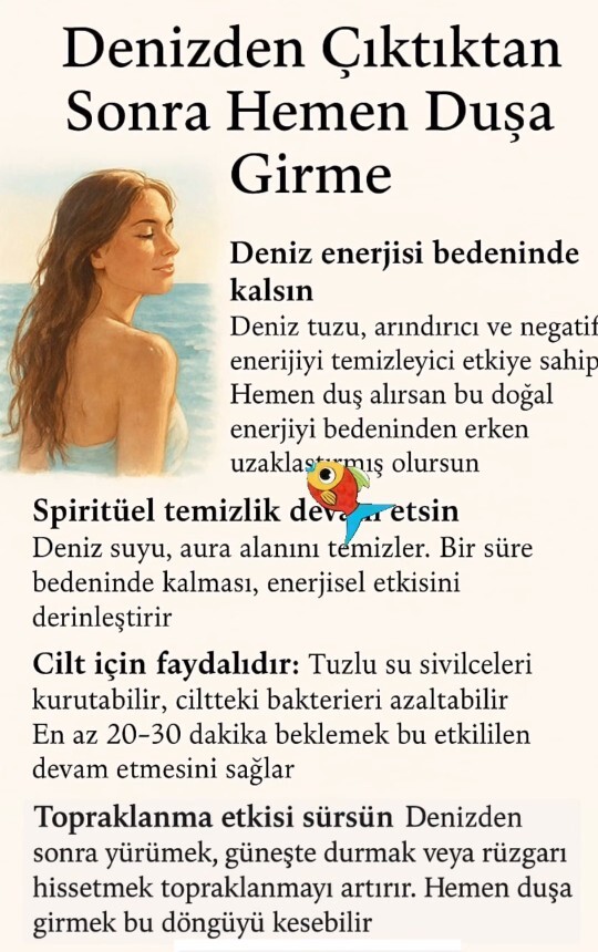 Deniz suyu cildinize iyi geliyor mu?