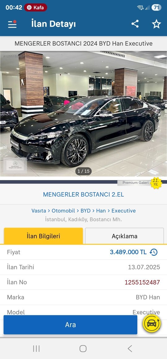 Beyler alınır mı ne diyorsunuz?