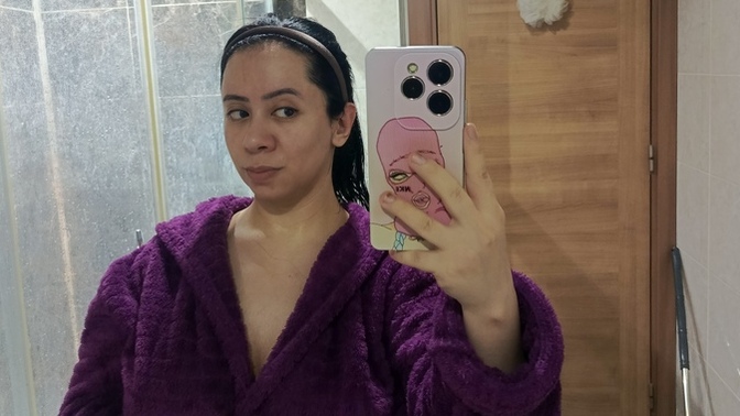Günaydın bornozum güzel mi🥰?