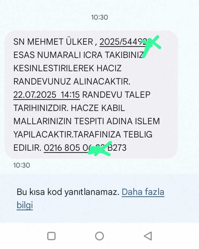 Türk Telekom avukatı bu şekilde tehditler ediyor sizce normal mi. Borcu olan kişide 4 yıl önce vefat eden babam oluyor. 4?
