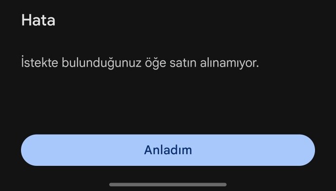 Yt premium alamıyorum neden?