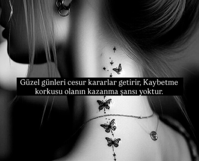 Cesur kararlar aldığınız oldumu hiç?
