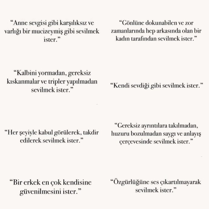 Bir erkek nasıl sevilmek ister?