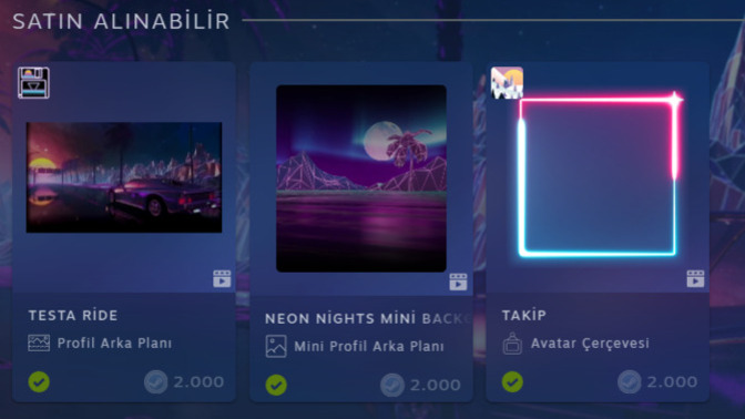 Steam profil için arka plan ve tasarım önerisi?