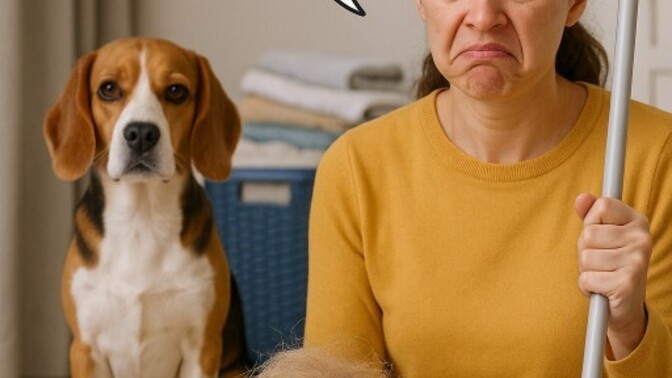 Evi süpürdükten sonra saç-tüy görmek moralinizi bozar mı 🐶🧺?