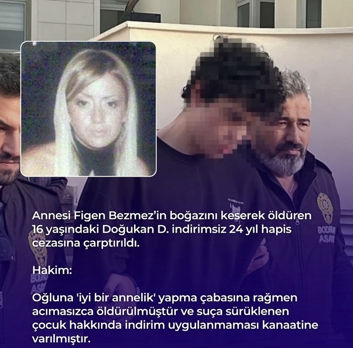 Annesinin boğazını kesen çocuğu duydunuz mu?