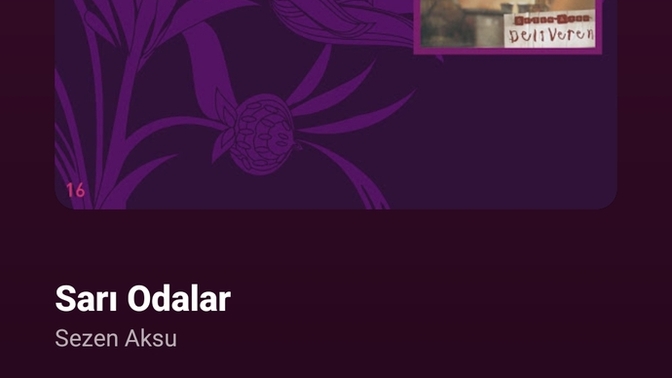 Gecenize hangi şarkı eşlik ediyorr?