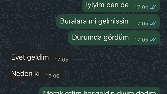 Sizce eski sevgilim görüşmeye istekli mi?