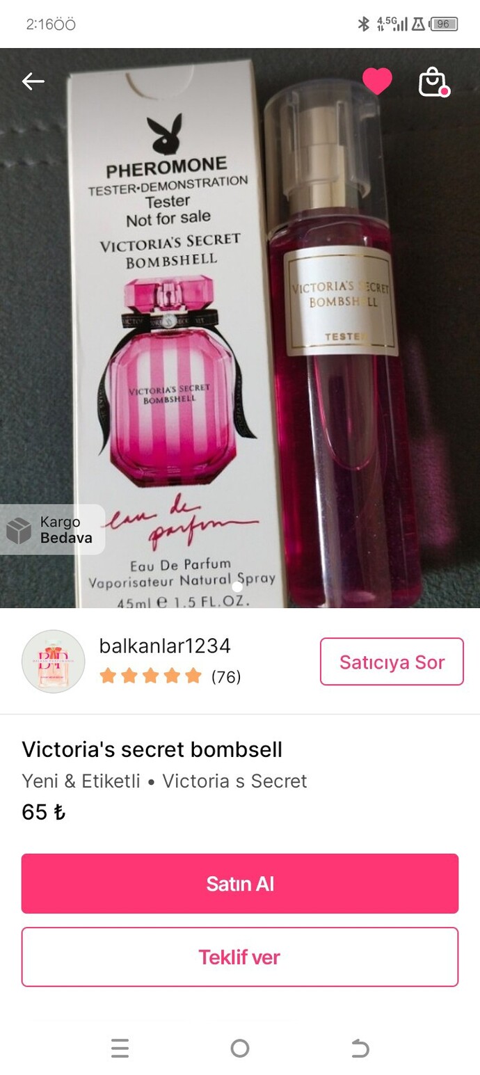 Parfum onerisi?